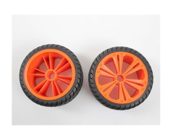 ARW90.47025-Set 2x Front Wheel for Buggy, orange