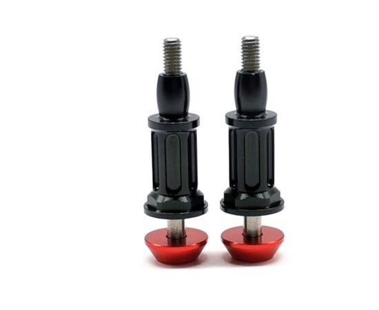 6M-RCH819-009-RC-Project - Kit Standoff +5 in Ergal 7075-T6 for HB817/819 (2Pcs)