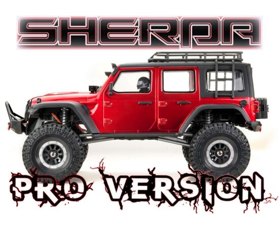 AB12016-1:10 EP Crawler CR3.4 SHERPA-PRO Metalic Red RTR