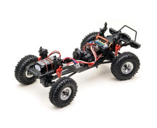 AB18025-1:18 Micro Crawler Jeep Grey RTR