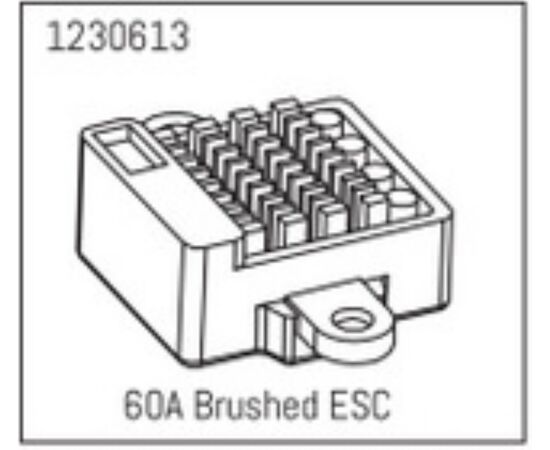 AB1230613-60A Crawler brushed ESC