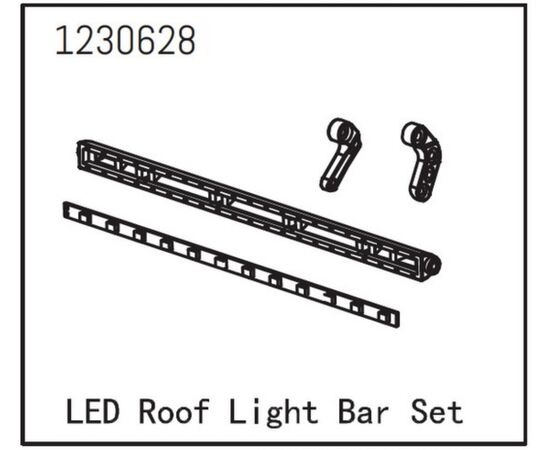 AB1230628-LED Roof Light Bar Set - Sherpa