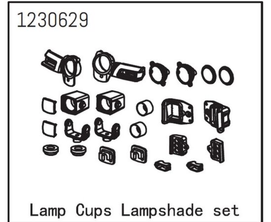 AB1230629-Lamp Cups Lampshade Set - Sherpa