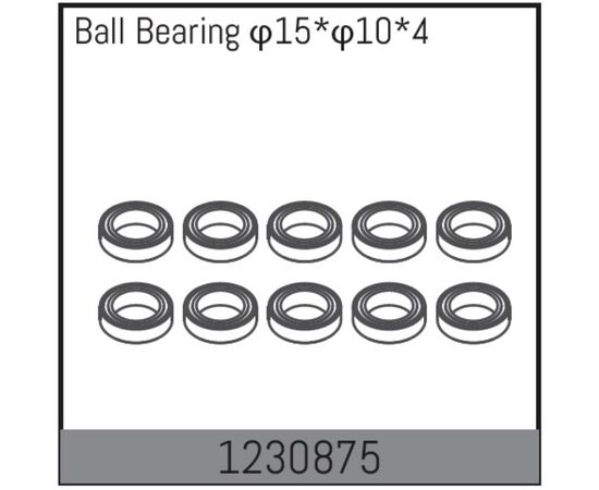 AB1230875-Ball Bearing 15*10*4 (10)