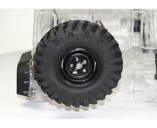 AB2320055-Spare 96mm crawler tires with cover + metal stent set