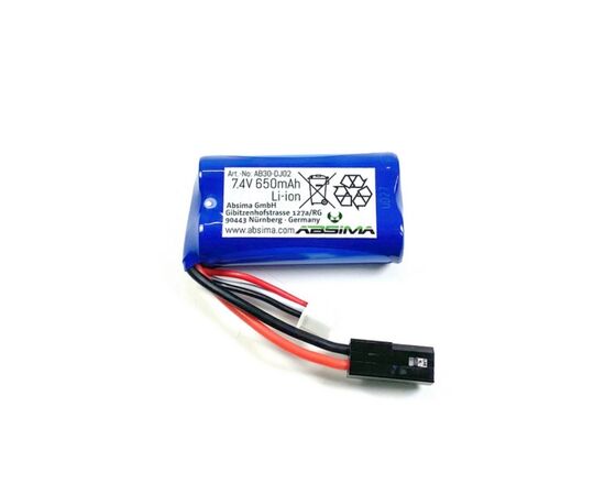 AB30-DJ02-7.4V 650mAh Li-Lion battery