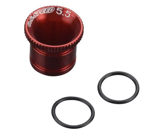 EN71533255-Carburettor reducer 5.5mm (red)