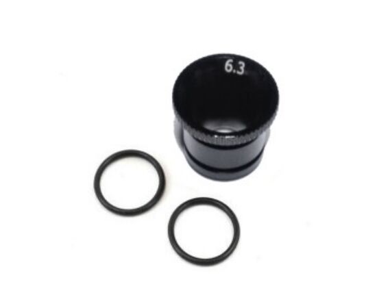 EN71535063-Carburettor reducer 6.3mm (Black) OS Speed