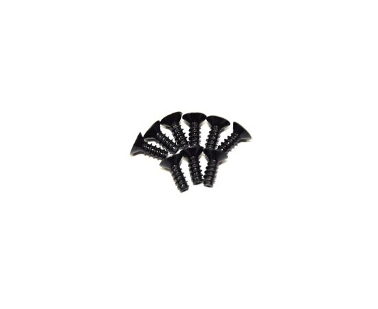 AB1230321-Countersunk Self Tapping Screws (4) Truggy/Truck