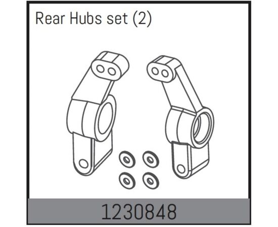 AB1230848-Rear Hub Set