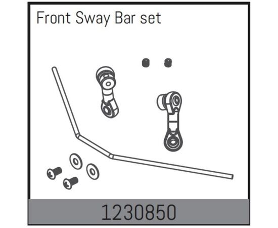 AB1230850-Front Sway Bar Set