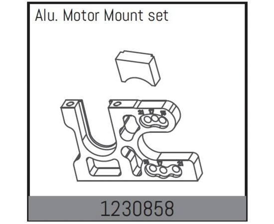 AB1230858-Aluminium Motor Mount