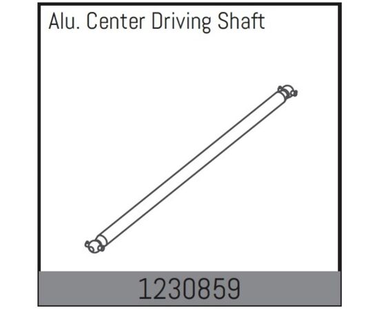 AB1230859-Aluminium Center Driveshaft