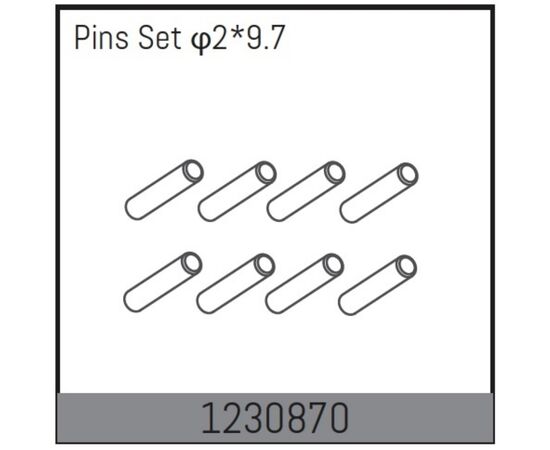 AB1230870-2*9.7 Pin Set (10)