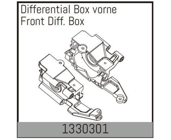 AB1330301-Front Diff Box