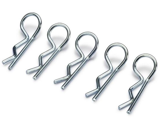 AB2440014-Body Clips large/silver (10)