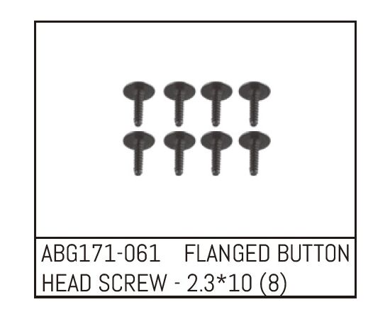 ABG171-061-Flanged Button Head Screw M2.3*10 (8)