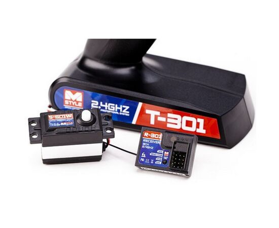 MS542407-M-001 MStyle Radio Set (Radio, receiver, battery, servo, charger)