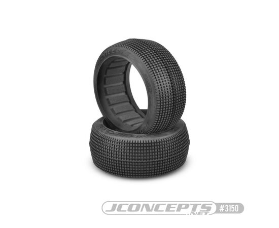 JC3150-03-Blockers - 8th Scale Buggy Tire - Aqua A2 Compound (pair)