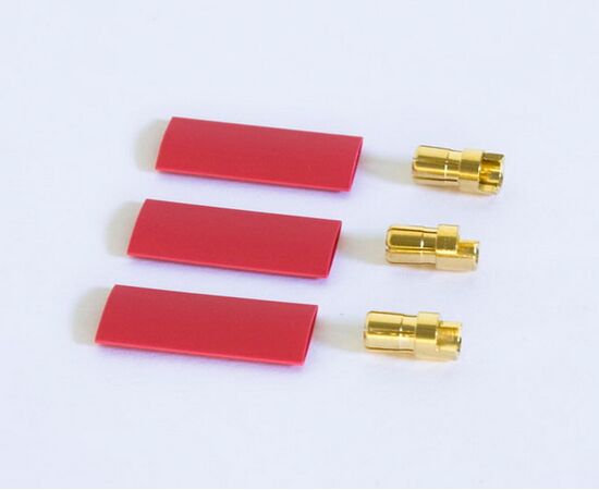 ORI40015-Gold Plug 6.0 mm Male 3pc