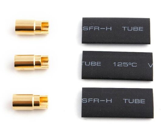 ORI40016-Gold Plug 6.0 mm Female 3pc
