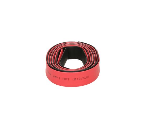 ORI40091-Heat Shrink (1M Red/1M Black) 10.0mm