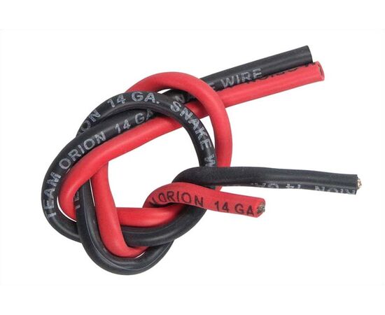 ORI62501-Snake Wire 14 guage black and Red
