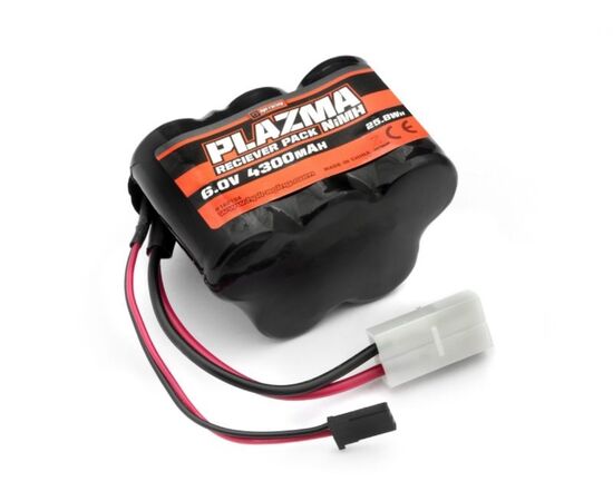 HPI160154-Plazma 6.0V 4300mAh NiMH Baja Receiver Battery