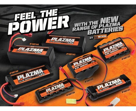 HPI160163-Plazma 11.1V 5300mAh 40C LiPo Battery Pack 58.83Wh