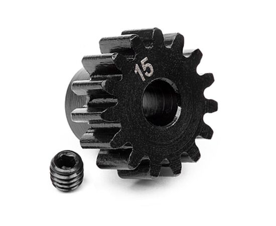HPI100914-PINION GEAR 15 TOOTH (1M/5mm SHAFT)