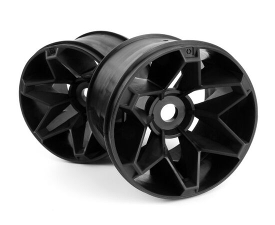 HPI160147-Havok Wheel Black (3.8inx71mm/2pcs)