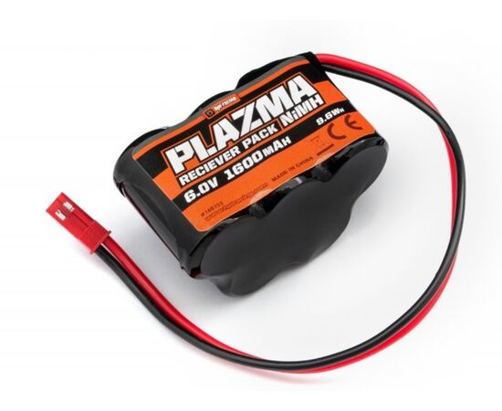 HPI160153-Plazma 6.0V 1600mAh NiMH Receiver Battery Pack