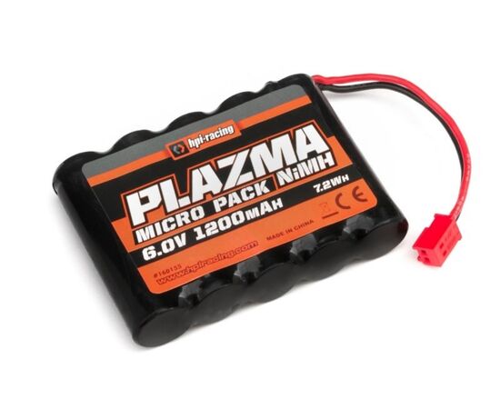 HPI160155-Plazma 6.0V 1200mAh NiMH Micro RS4 Battery Pack