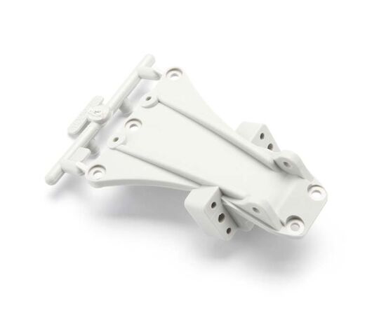 HPI104664-HIGH PERFORMANCE FRONT CHASSIS BRACE (WHITE)