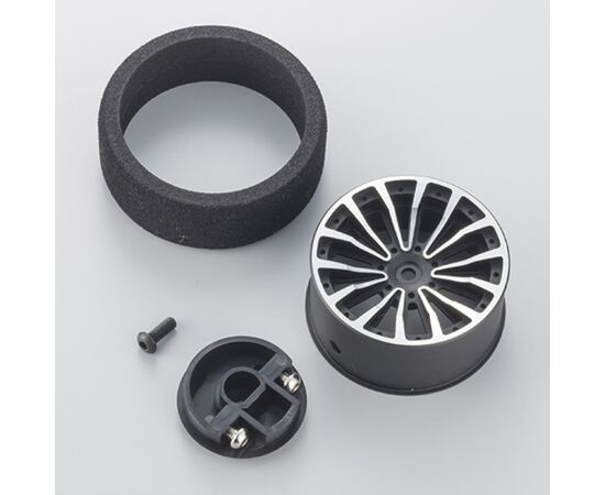 KO10568-Aluminum Steering Wheel 2 (Black)