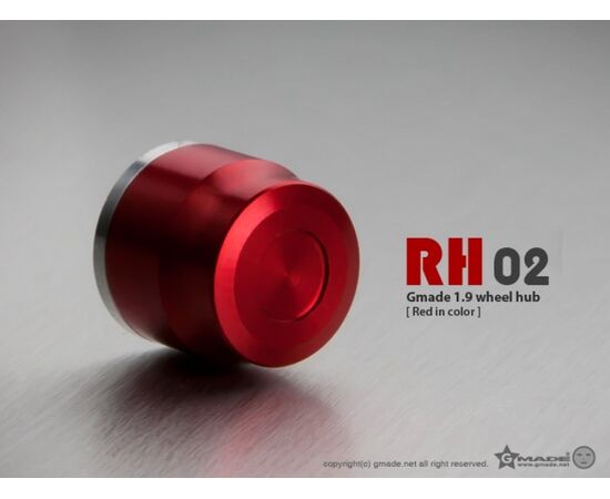GM70121-Gmade 1.9 RH02 wheel hubs (Red) (4)