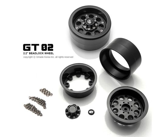 GM70234-Gmade 2.2 GT02 beadlock wheels (2)