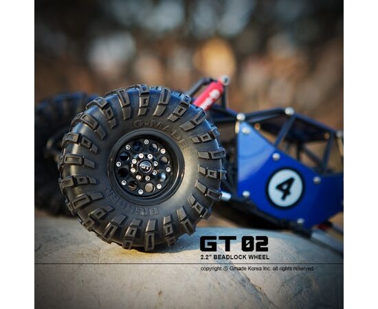 GM70234-Gmade 2.2 GT02 beadlock wheels (2)