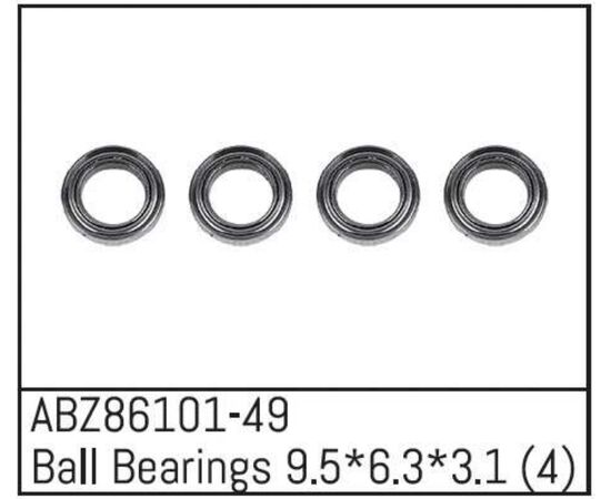 ABZ86101-49-Ball Bearings 9.5*6.3*3.1 - Mini AMT (4)