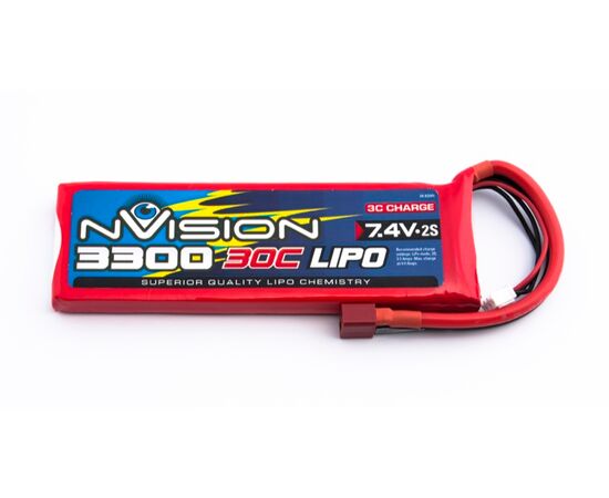 NVO1805-nVision LiPo 2s 7,4V 3300 30C