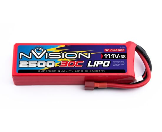 NVO1811-nVision LiPo 3s 11,1V 2500 30C