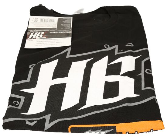HB107486-HPI-HB RACE T-SHIRT (BLACK/ADULT XXX-LARGE)
