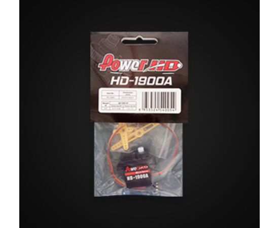 PHD-1900A-Power HD Servo HD-1900A / 1.5kg/0.08sec. 6V Analog / Micro