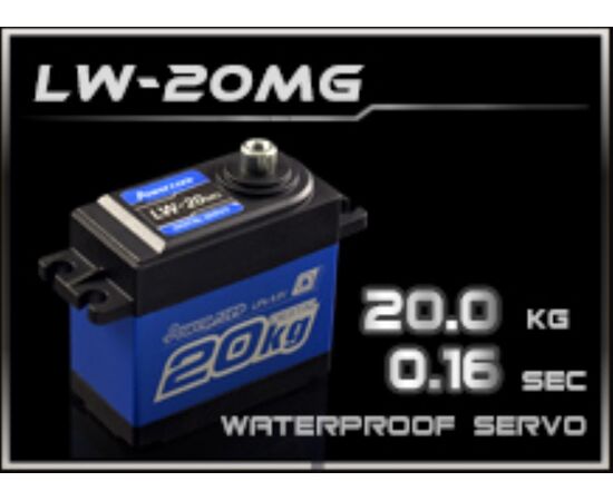 PHD-LW-20MG-Servo LW-20MG / 20.0kg/0.16sec. 6V Digital / Standard / WP