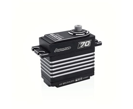 PHD-T70-BHV-Power HD Servo T70-BHV / 70kg / 0.12sec. / 7.4V Digital / Buggy 1:8