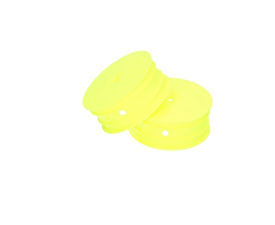HB116325-Buggy front wheel for D216 (Yellow/2pcs/hex 10mm)