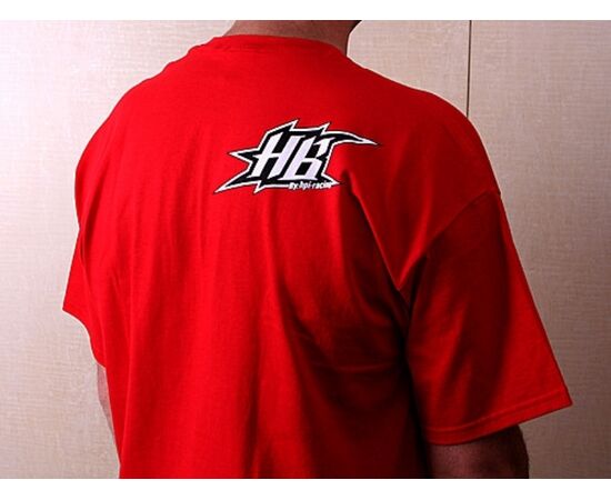 HB67265-&quot;HB &quot;&quot;Spray&quot;&quot; T-Shirt (Red/Small)&quot;