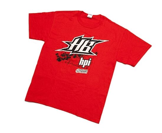 HB67265-&quot;HB &quot;&quot;Spray&quot;&quot; T-Shirt (Red/Small)&quot;