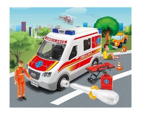 ARW90.00824-Junior Kit Ambulanz mit Figur