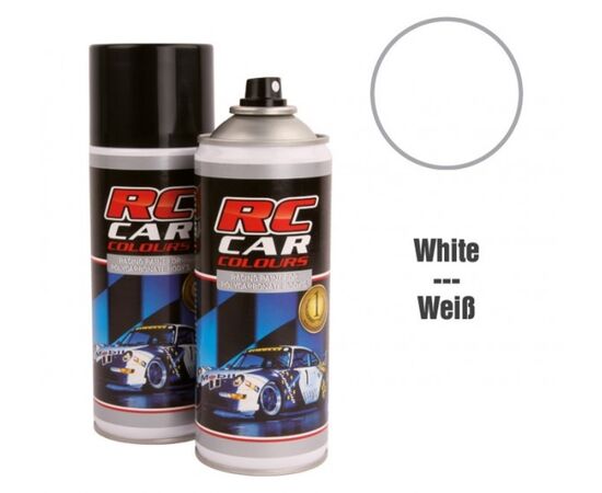 PRC00710-Lexanspray RC CAR White 150 ml